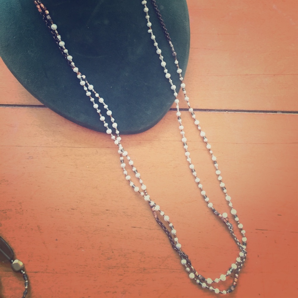 Silpada Magnificent Mile pearl necklace N1993